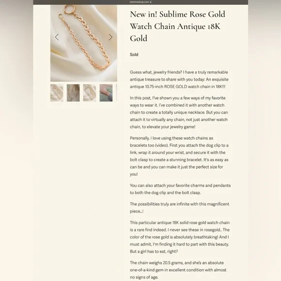 1900’s antique 18K gold watch Albert chain necklace charm bracelet dog clip bolt - Picture 4 of 11